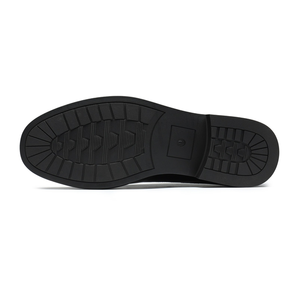 Men's Formal Synthetic Leather Dress Shoes - BLACK PAT - 3
